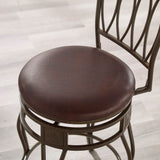 Four Oval Back Counter Stool 24