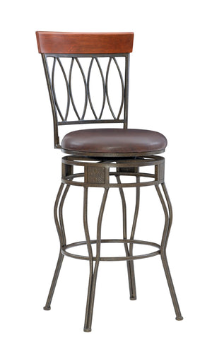 Four Oval Back Bar Stool 30