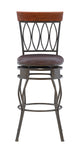 Four Oval Back Bar Stool 30