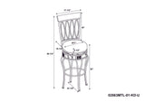 Four Oval Back Bar Stool 30