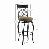 Curves Back Bar Stool 30