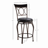 Circles Back Counter Stool 24