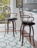 Crested Back Bar Stool 30