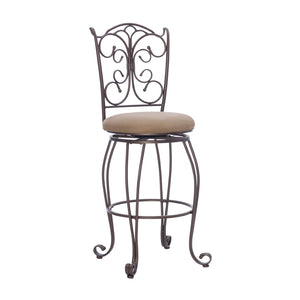 Gathered Back Bar Stool 30