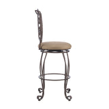 Gathered Back Bar Stool 30