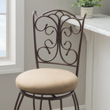 Gathered Back Bar Stool 30