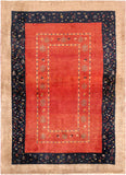Pasargad Tribal Collection Hand-Knotted Lambs Wool Area Rug 028424-PASARGAD