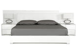 VIG Furniture Queen Modrest Monza Italian Modern White Bedroom Set VGACMONZA-SET-Q