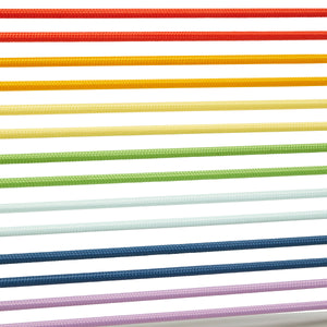 Bungie Low Back Office Chair in Rainbow with White Frame and Base