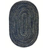 301 Braided Rug Navy Gold