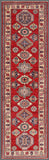 Pasargad Vintage Kazak Collection Red Lamb's Wool Area Rug 039993-PASARGAD