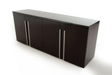 VIG Furniture Modrest Christa Modern Ebony High Gloss Buffet VGHB220M