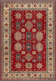 Pasargad Vintage Kazak Collection Red Lamb's Wool Area Rug 040021-PASARGAD