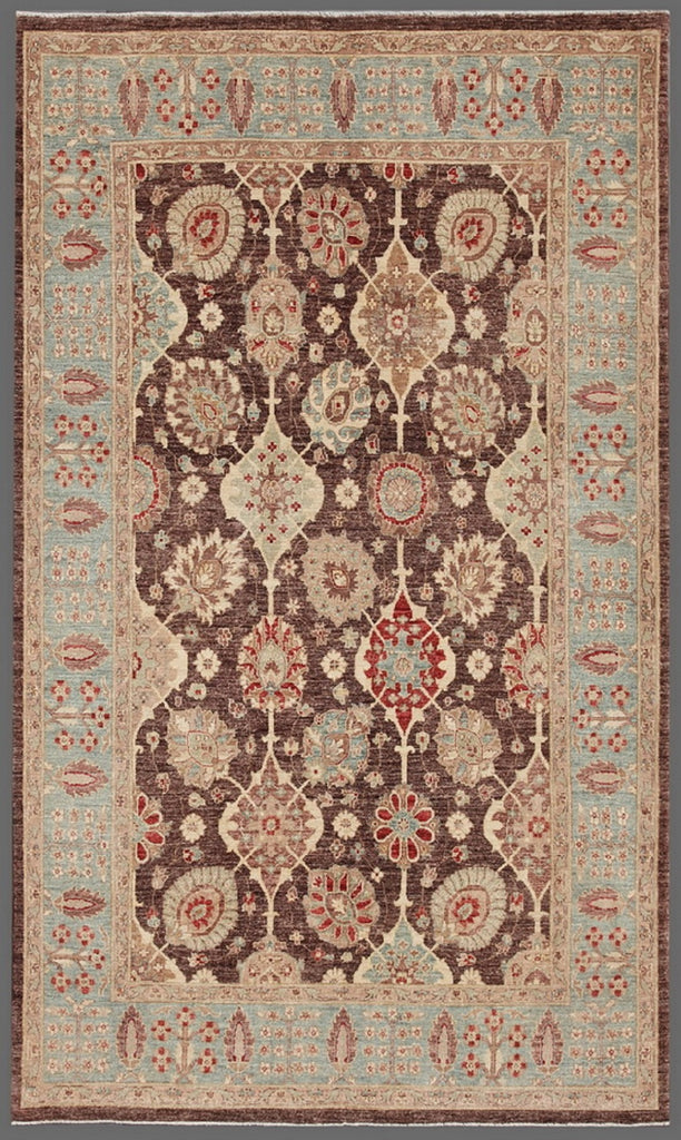 Pasargad Denver Hand-Knotted Beige Lamb's Wool Area Rug ' ' 040028-PASARGAD