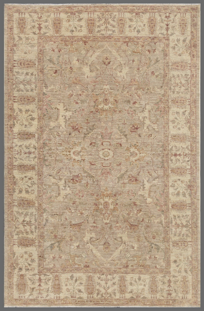 Pasargad Denver Hand-Knotted Beige Lamb's Wool Area Rug ' ' 040029-PASARGAD