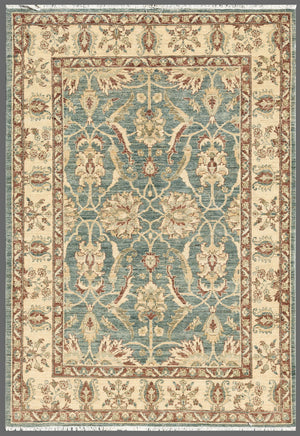 Pasargad Denver Hand-Knotted Beige Lamb's Wool Area Rug ' ' 040038-PASARGAD