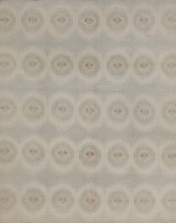 Pasargad Ikat Collection Hand-Knotted Lamb's Wool Area Rug 041621-PASARGAD