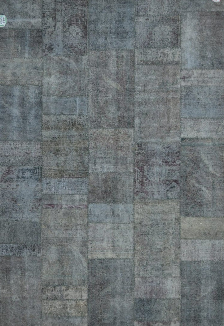 Pasargad Patchwork Collection Hand-Knotted Lamb's Wool Area Rug 042469-PASARGAD