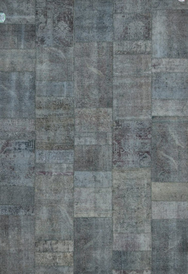 Pasargad Patchwork Collection Hand-Knotted Lamb's Wool Area Rug 042495-PASARGAD
