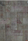 Pasargad Patchwork Collection Hand-Knotted Lamb's Wool Area Rug 042496-PASARGAD