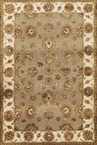 Agra Collection Hand-Knotted Silk & Wool Area Rug