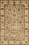 Pasargad Agra Collection Hand-Knotted Silk & Wool Area Rug PPS-41 4X6-PASARGAD