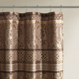 Madison Park Bellagio Traditional Polyester Jacquard Shower Curtain MP70-3035