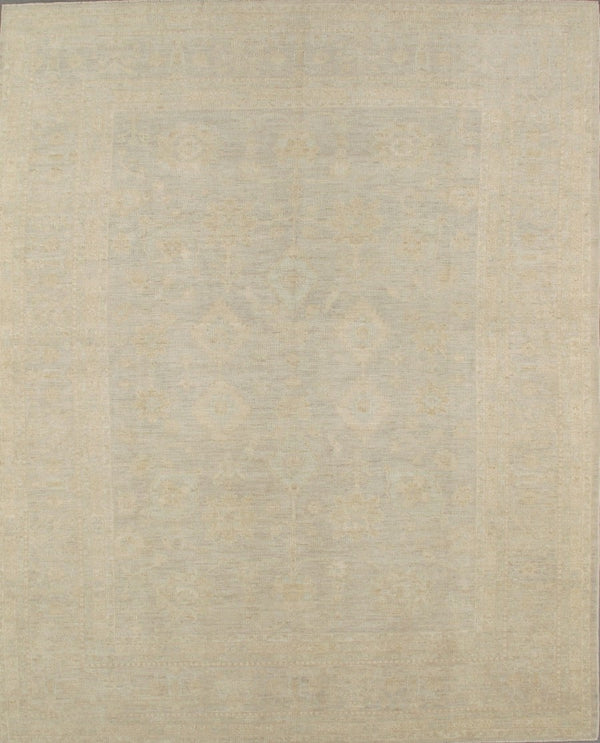 Pasargad Antique Oushak Collection Purple Lamb's Wool Area Rug 043228-PASARGAD