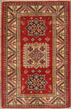 Pasargad Vintage Kazak Collection Red Lamb's Wool Area Rug 043777-PASARGAD