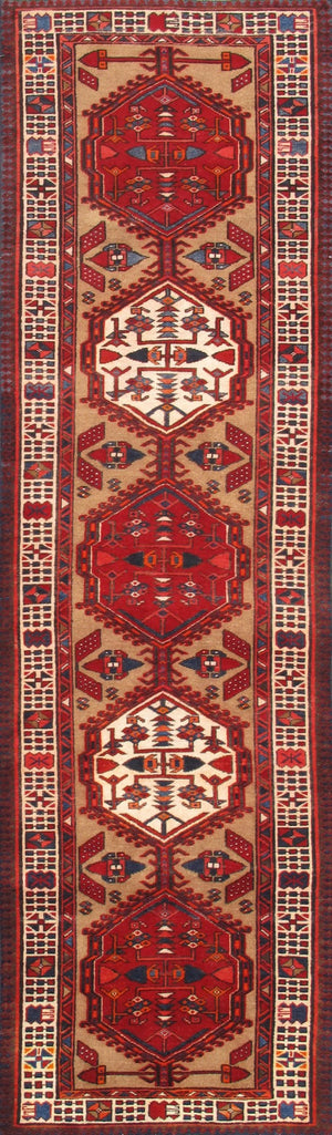 Pasargad Antique Azerbaijan Camel Lamb's Wool Area Rug 043960-PASARGAD