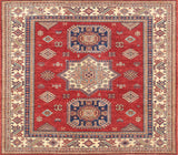 Pasargad Vintage Kazak Collection Red Lamb's Wool Area Rug 044074-PASARGAD
