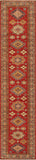 Pasargad Vintage Kazak Collection Red Lamb's Wool Area Rug 044081-PASARGAD