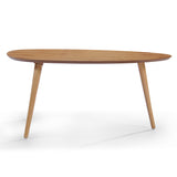 Elam Natural Wood Coffee Table Noble House