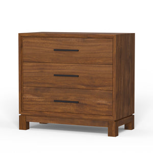Nova Small Chest in Honey Maple - Fully Assembled Mahogany with Felt Lined Drawer & Dovetail Design