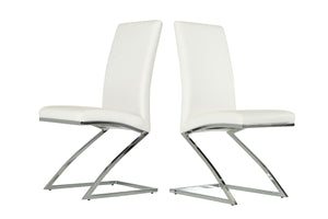 VIG Furniture Angora - Modern White Dining Chair (Set of 2) VGHR3168-WHT