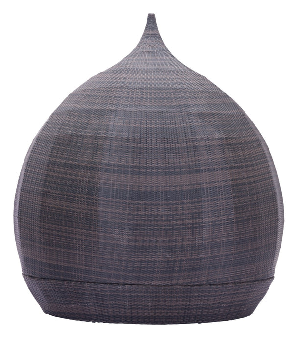 Zuo Modern Martinique 100% Olefin, Aluminum, Polyethylene Modern Commercial Grade Daybed Brown, Beige 100% Olefin, Aluminum, Polyethylene