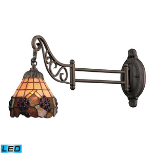 Mix-N-Match 12'' High 1-Light Sconce - Tiffany Bronze