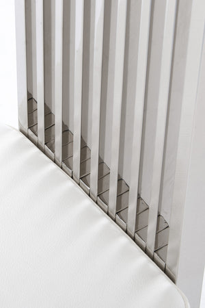 VIG Furniture Modrest Elise Modern White Leatherette Dining Chair VGVCB8372-WHT