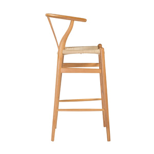 Evelina-B Bar Stool in Natural