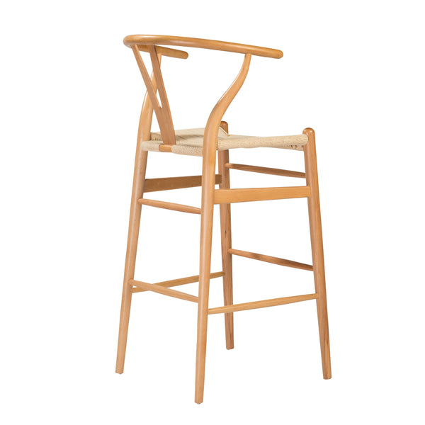 Evelina-B Bar Stool in Natural