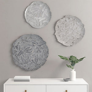 Rossi Transitional Iron Painted Wall Decor Set of 3