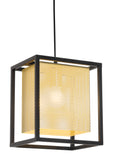 Zuo Modern Yves Steel Modern Commercial Grade Ceiling Lamp Gold, Black Steel