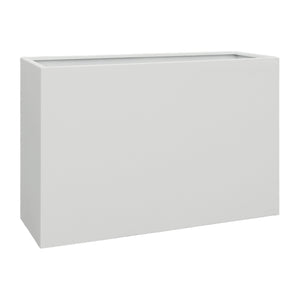 Sagebrook Home Transitional Ec Metal Planter Box - White 14102 White Iron