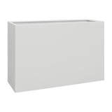 Transitional Ec Metal Planter Box - White