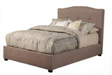 Alpine Furniture Amanda Full Tufted Upholstered Bed, Haskett/Jute 1084F Haskett - Jute Poplar Solids 58 x 84 x 54