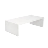 Abby Coffee Table in High Gloss White