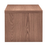 Abby Square Side Table in Walnut