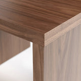 Abby Square Side Table in Walnut