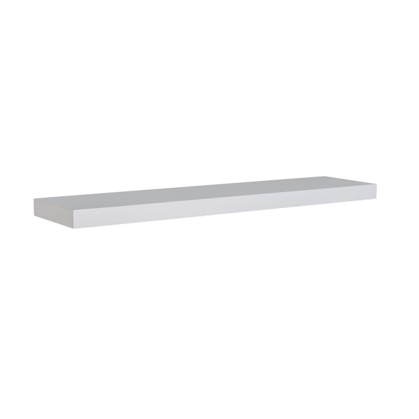 Barney 43" Floating Shelf/Shelving in White