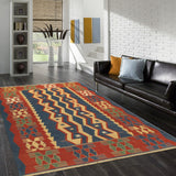 Pasargad Kilim Collection Hand-Woven Wool Area Rug 097368-PASARGAD